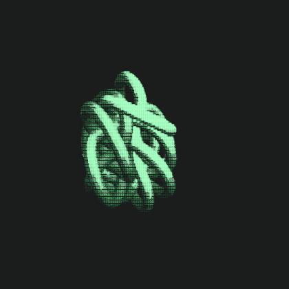 Knot · click to enlarge Knot, a rendered example
