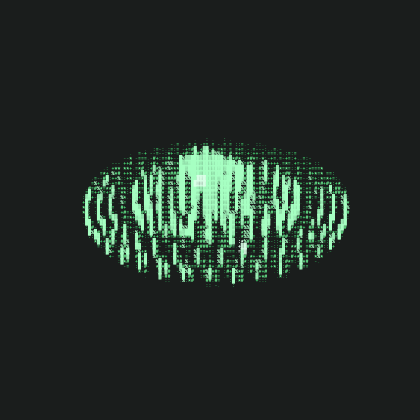 Radial · click to enlarge Radial, a rendered example